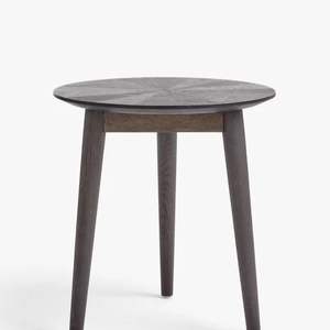 Mesa de centro pequeña de madera maciza simple nórdica Mesa auxiliar de madera maciza móvil - Product Image 3