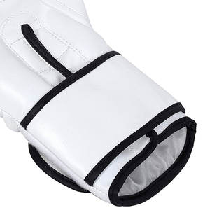 Guante de boxeo para hombre hecho a medida de alta calidad, cuero PU, logotipo de diseño personalizado, superventas, guantes de entrenamiento, guantes de boxeo al por mayor - Product Image 3