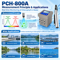 Ensemble de capteurs et transmetteurs de surveillance pour étangs aquacoles d'eau douce PCH-800A, système de surveillance de la chlorophylle