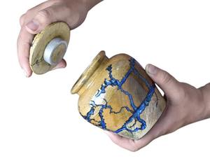 Wholesale Moisture-Proof Wooden <b>Urn</b> for Pets Best Ashes Storage for <b>Cats</b> and Dogs-Funeral Supplies - Product Image 2