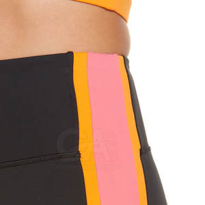 Diseño personalizado de las mujeres de Yoga desgaste Legging de alta calidad de las mujeres de entrenamiento Leggings sin costuras mejor precio Spandex / Nylon mujeres Leggings - Product Image 5