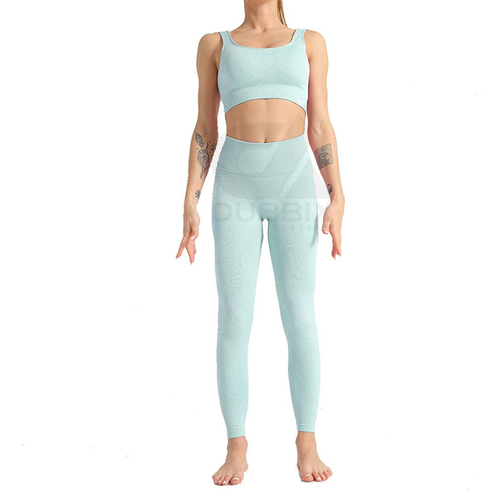 Women Plus Size Workout Yoga Set High for Sports Bra Mid Waist Leggings Fitness Gym Wear Stretch Activewear Sets OEM Service