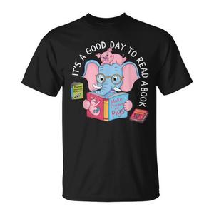 T-shirt Edizione Elefante e Maiale per le Giornate di Lettura - Ottima per Promozioni - Product Image 1