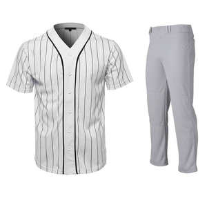 Conjunto de uniforme de béisbol unisex, camiseta y pantalones de equipo personalizados, ropa deportiva transpirable de secado rápido para hombres y mujeres - Product Image 3