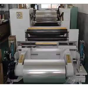 ตัวหมุนเครื่องตัดตายแบบมัลติฟังก์ชั่นจัมโบ้ FQB-1300MM ความเร็ว300ม./นาทีสำหรับกระดาษฟอยล์มอเตอร์พลาสติกกระบวนการเดลต้ามอเตอร์ PLC - Product Image 1