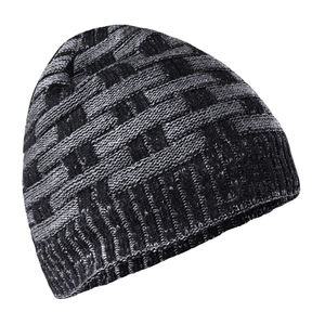 Bonnet bonnet tricoté avec logo personnalisé prix de gros hiver doux chaud hommes et femmes bonnets d'hiver avec Offre Spéciale de service OEM - Product Image 1