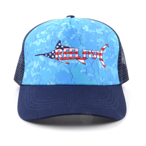 Gorras de camionero de béisbol de 5 paneles de alta calidad con parche tejido Premium de colores vibrantes y estilo deportivo con impresión de logotipo personalizado - Product Image 2