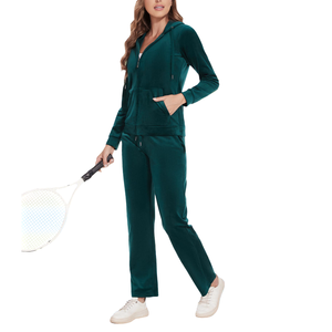 Nouveau Jogging survêtement personnalisé pour femmes vêtements de sport respirant survêtement d'entraînement pour femmes automne Jogging costumes écologique - Product Image 1