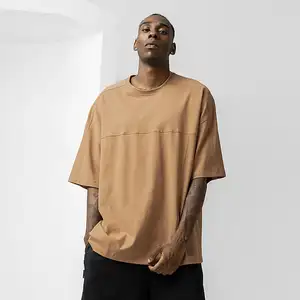 Custom Made High Quality T-Shirt / Daily T-Shirt / 100% Cotton Drop Shoulder T Shirt for Man No Minimum Order Quantity Tee Shirt