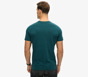 2025 personnalisé 3D Logo en relief hommes t-shirt Premium 100% coton tissu lourd à manches courtes mode Streetwear t-shirt - Product Image 4