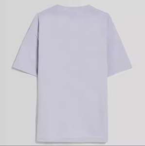 T-shirt en coton de coupe classique pour hommes Style de la rue Hip Hop décontracté à usage quotidien Poids lourd à manches courtes Personnalisé OEM Coupe surdimensionnée - Product Image 5