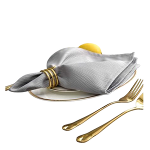 Most Selling Elegant Metal Napkin Ring for <b>Wedding</b> Classic Table Decoration From Kitchen Dining <b>Accessories</b> for Hotels and Cafes - Product Image 1