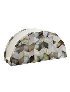 Boîte à mouchoirs en résine de nacre élégante de meilleure qualité pour les restaurants hôtels boîte de rangement nouveau conteneur personnalisé à vendre - Product Image 3
