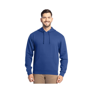 Sweat-shirts en polaire d'hiver pour hommes, pull-over et fermeture éclair intégrale, évacuation de l'humidité et respirant, teinture unie - Product Image 1