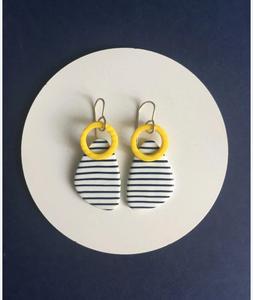 Top Selling Designer Hoop <b>Earrings</b> in <b>Resin</b> Candy Colors for Women From India-Wedding Jewelry Gift - Product Image 3