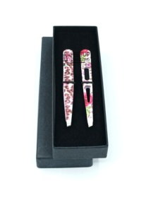 Pinzas de Cejas de Acero Inoxidable con Punta Puntiaguda Antiestática de Alta Calidad, Herramienta de Belleza Ecológica y Ligera con Logotipo Personalizado - Product Image 4