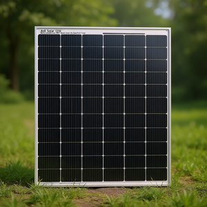 แผงโซลาร์เซลล์ Aoli Solar 550W โมโนคริสตัลไลน์แบบฮาล์ฟเซลล์ MWT สีดำ พร้อมกระจกปิดด้านหน้า - Product Image 3