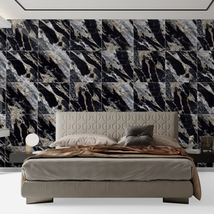 Descubre azulejos de porcelana de grado premium 60x60cm hechos a mano en la India acabado de mármol Premium azulejos de porcelana de alta calidad en la India - Product Image 1