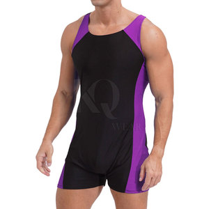 Wrestling <b>Singlets</b> Casual Lightweight Breathable 100% Polyester Fabric <b>for</b> <b>Men</b> Training Practice Gym Workout Sports Competition - Product Image 5