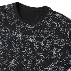 Venta al por mayor personalizado bordado polar 420gsm algodón Unisex sudaderas de cuello redondo de gran tamaño - Product Image 2