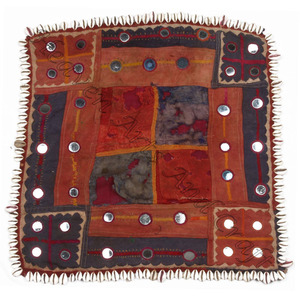 Patch ethnique bohème Banjara multicolore avec travail de miroir, broderie Kutch, travail de miroir vintage, patch fait main, patch traditionnel indien - Product Image 3