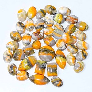 Meilleure qualité naturel bourdon jaspe cabochon de pierres précieuses en vrac mélange de formes et de tailles de pierres précieuses pour la fabrication de bijoux - Product Image 5