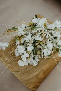 Yeni yapay kurutulmuş çiçek buketleri düğün buket çiçekler çiçek aranjmanı buketleri yapay köpük güller ucuz fiyatlarla - Product Image 6