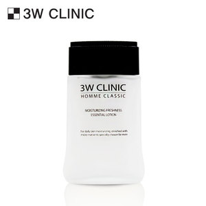 3W Clinic Homme Classic Essential Moisturizer 150ml Loción Esencial para el Tratamiento de la Piel para Hombres - Product Image 1