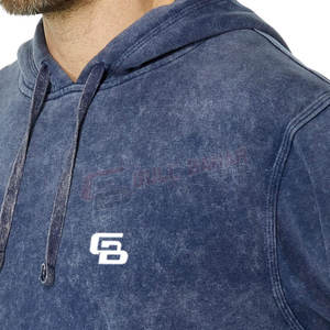 เสื้อมีฮู้ดผู้ชายผ้าฝ้ายผสมกรดพร้อมกระดุมข้อมือเสื้อแนวสตรีทแฟชั่นสำหรับฤดูหนาว - Product Image 3