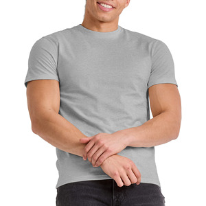 Vente en gros T-shirts en coton grande taille pour hommes Impression graphique T-shirt de sport ajusté de golf Chemises décontractées pour hommes Logo brodé - Product Image 4
