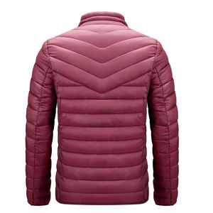 Chaqueta de lona extragrande para hombre, ligera, acolchada, cálida para invierno, con capucha, impermeable, cortavientos, estilo urbano, suministro personalizado - Product Image 2