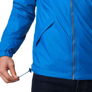 Veste coupe-vent de sport pour homme respirante pour la course à pied, le camping, la randonnée, le vélo, nouvelle arrivée, veste zippée intégrale pour homme en plein air - Product Image 5