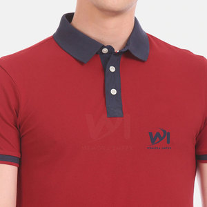 Vente chaude Prix raisonnable Service OEM Chemises polo pour hommes Conception personnalisée Respirant Léger Chemises polo pour hommes - Product Image 2