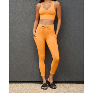 Sentiments naturels Leggings taille haute pour femmes Soft Stretch Slim Yoga Legging Design personnalisé Gym Fitness Yoga Pants Workout Leggy - Product Image 2