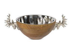 Juego de 3 con bandeja de madera, cuenco de sal y pimienta de mármol con cuchara de latón, utensilios de cocina de piedra gris y utensilios, cuenco de pimienta de mármol - Product Image 3