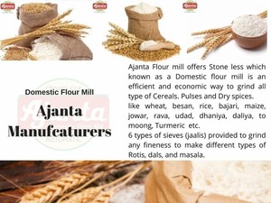 Moulin à farine et unités de traitement des aliments par les fabricants Ajanta construits avec des matériaux de précision et de haute qualité pour une longue durée de vie - Product Image 4