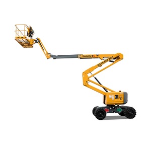 Diesel 30M Spider Telescopic Lifter Double Scissor Articulated <strong>Platform</strong> Boom Lift Mobile Elevator Dock Printing Shops 1000kg