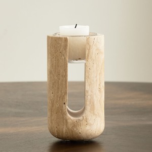 Lampe à bougie en verre artistique Lumière décorative faite à la main Premium Accent élégant pour une ambiance festive et confortable - Product Image 6