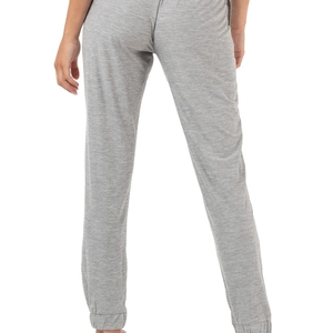 Jogging décontracté pour femmes de haute qualité, gris, taille élastique, cordon de serrage, pantalon de sport pour femmes, pantalon de gym avec poches, tendance 2024 - Product Image 3