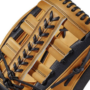 Guantes profesionales de béisbol para zurdos de alta calidad, cuero de Color sólido con logotipo personalizado, gran oferta directa de fábrica - Product Image 4