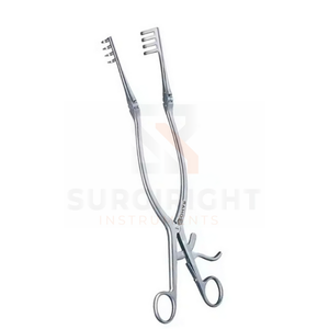 Adson ที่ดึงรั้งเข็มสแตนเลสสตีลแบบใช้ซ้ำได้, ที่ใส่เข็มสำหรับผ่าตัดแบบแมนนวลใช้ซ้ำได้เครื่องมือที่มีความสูง - Product Image 2