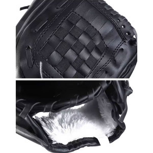 Vente directe d'usine de gants de softball et de baseball personnalisés professionnels en cuir véritable Kip Catcher du Pakistan - Product Image 3