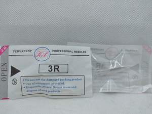 Agujas de Microblading Desechables de Acero Inoxidable SPMU 3R para Tatuaje de Cejas, Cartuchos de Maquillaje Permanente 1R/3R/5R FORYOUTH - Product Image 2