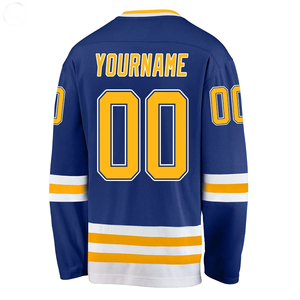 Nuevo Estilo OEM Personalizado, Jersey de Hockey sobre Hielo de Poliéster Sublimado Personalizado para Jugadores Profesionales, Secado Rápido, Transpirable, Unisex - Product Image 3
