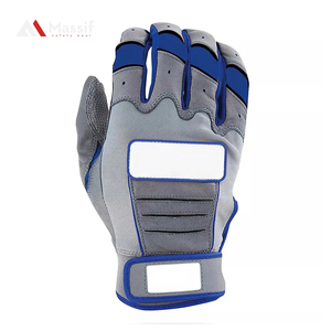 Best-seller Gants de baseball au bâton avec logo personnalisé en cuir véritable - Product Image 2
