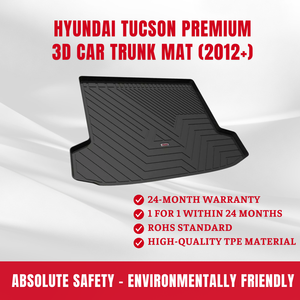 Revestimiento de suelo de coche de Material TPE de secado rápido de alta calidad, alfombrilla de maletero compatible con OEM para HYUNDAI TUCSON Vietnam todas las estaciones - Product Image 2