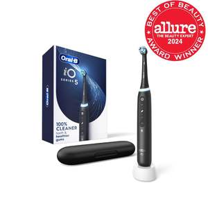 Cepillo de dientes eléctrico recargable Oral-B iO Deep Clean + Whiten con sensor de presión visible, temporizador de 2 minutos, 5 modos de limpieza - Product Image 6