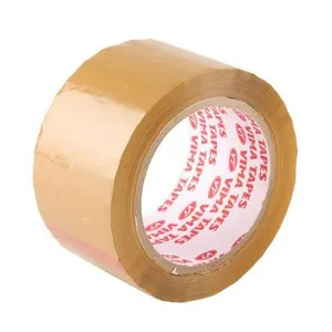 BOPPフィルムブラウンガムテープ良質粘着テープ幅: 2インチ50 m長さインドの輸出業者からのブラウンガムテープ
