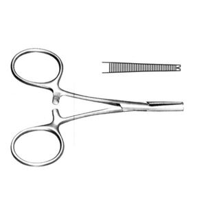 Pinzas Hartman Kocher de uso quirúrgico, juego de instrumentos manuales de acero inoxidable de 10cm/4" - Product Image 2