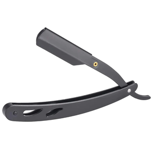 Rasoir de barbier professionnel à lame unique en acier inoxydable pour le rasage de la barbe des hommes Rasoir de sécurité personnalisé - Product Image 1